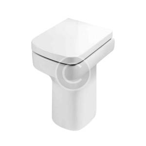 Floor mounted toilet