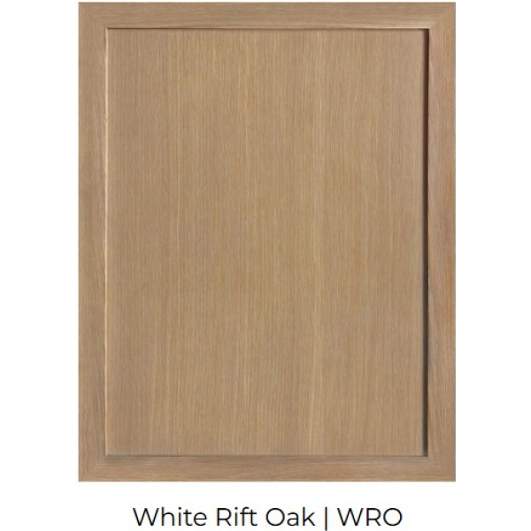 White Rift Oak Slim Shaker